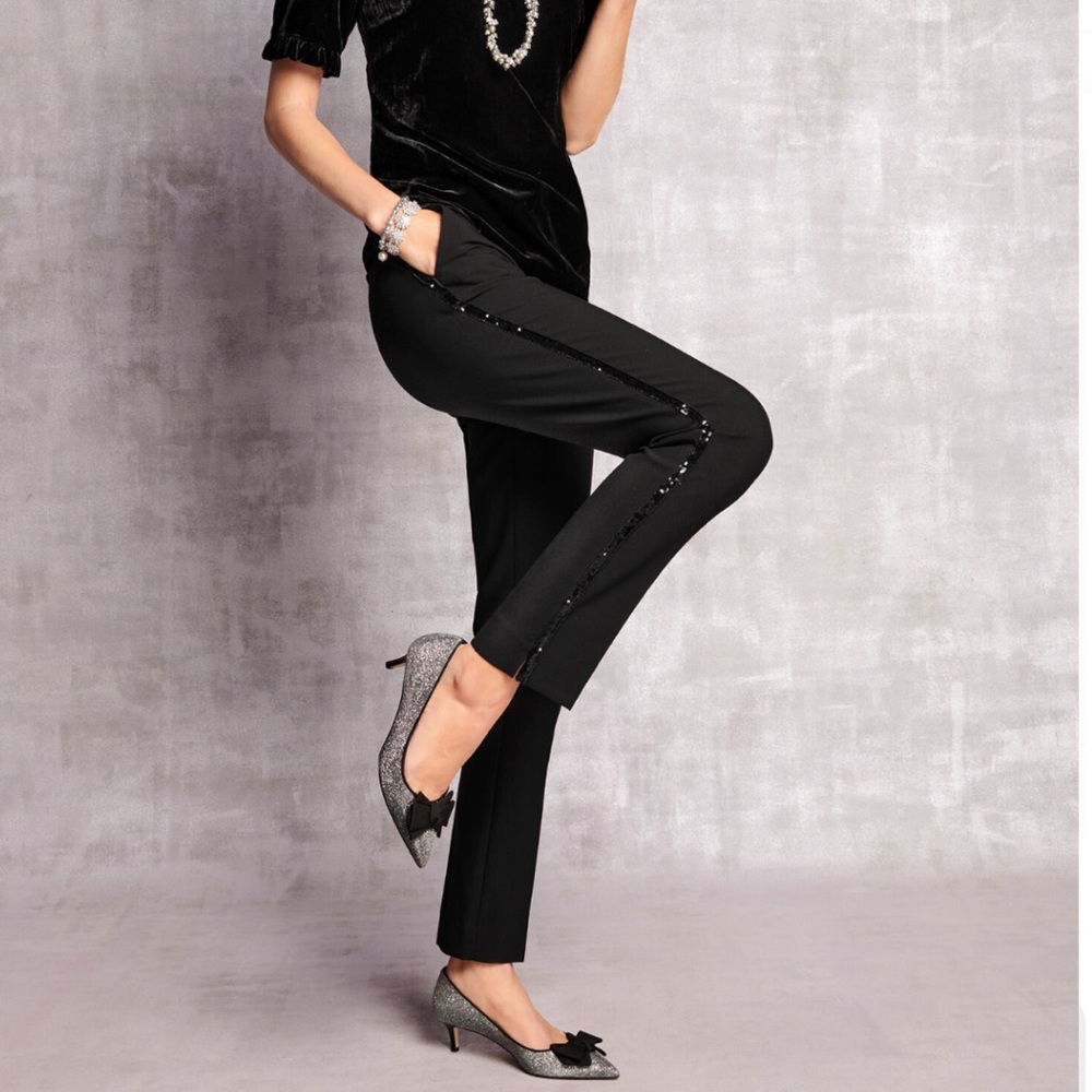 Talbots Black Ankle Pants